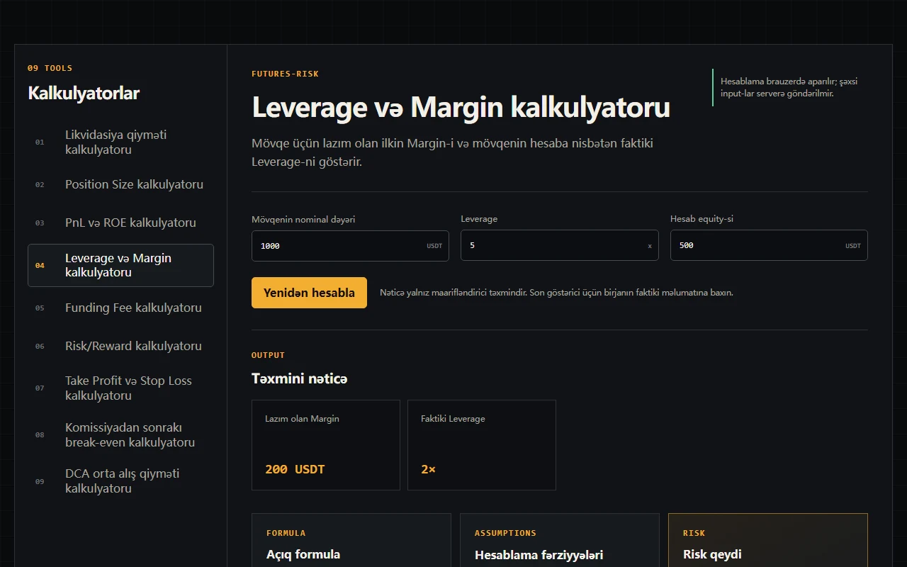Leverage və Margin eyni şey deyil